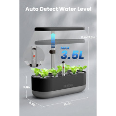 Inbloom 12 Pods Système Hydroponique  Kit de Jardinage Intérieur