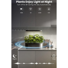 Inbloom 12 Pods Système Hydroponique  Kit de Jardinage Intérieur
