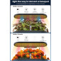 Inbloom Jardin Hydroponique dIntérieur: 12 Pots, Lumière LED Ajustable & Arrosage Automatique – Cultivez Facilement! Inbloom Jardin Hydroponique dIntérieur: 12 Pots, Lumière LED Ajustable & Arrosage Automatique – Cultivez Facilement!