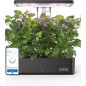 Jardin Hydroponique iDOO: Cultivez vos Herbes et Légumes Frais à la Maison, 12 Capsules, Lampe LED, 4.5L Jardin Hydroponique iDOO: Cultivez vos Herbes et Légumes Frais à la Maison, 12 Capsules, Lampe LED, 4.5L