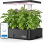 Jardin Hydroponique iDOO: Cultivez vos Herbes et Légumes Frais à la Maison, 12 Capsules, Lampe LED, 4.5L Jardin Hydroponique iDOO: Cultivez vos Herbes et Légumes Frais à la Maison, 12 Capsules, Lampe LED, 4.5L