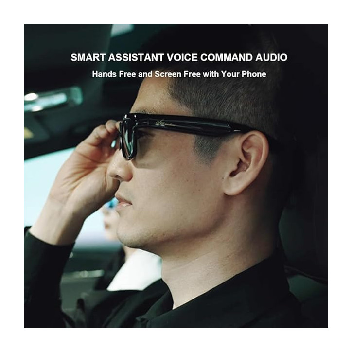 OhO Smart Sunglasses: Polarized Audio Glasses with Voice Control & Open Ear Speakers - Perfect for Outdoors! OhO Smart Sunglasses: Polarized Audio Glasses with Voice Control & Open Ear Speakers - Perfect for Outdoors!