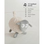 Ewan Deluxe : Peluche Apaisante et Lavable pour un Sommeil Paisible de Bébé Ewan Deluxe : Peluche Apaisante et Lavable pour un Sommeil Paisible de Bébé