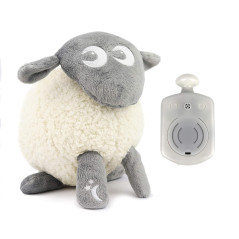 Ewan Deluxe Berceur Apaisant  Peluche Douce pour Nouveau-nés et Bébés
