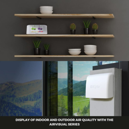 AirVisual Pro IQAir: Moniteur de Qualité dAir Intérieur/Extérieur avec IFTTT