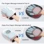 Comfier Masseur de Mains Sans Fil : Chaleur & Compression - Soulagement Douleur, Canal Carpien