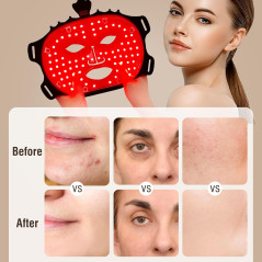 7-Color Red Light Therapy Mask - Anti-Aging, Wrinkle & Spot Reduction