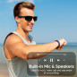 Lunettes de Soleil Bluetooth Polarisées GAXABI : Son Stéréo, Assistant Vocal et Protection UV! Lunettes de Soleil Bluetooth Polarisées GAXABI : Son Stéréo, Assistant Vocal et Protection UV!