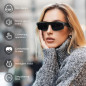 Lunettes de Soleil Bluetooth Polarisées GAXABI : Son Stéréo, Assistant Vocal et Protection UV! Lunettes de Soleil Bluetooth Polarisées GAXABI : Son Stéréo, Assistant Vocal et Protection UV!