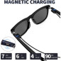 ReyDix Smart Audio Sunglasses: Open-Ear Bluetooth, Hands-Free Music & Calls - Perfect for Small Faces! ReyDix Smart Audio Sunglasses: Open-Ear Bluetooth, Hands-Free Music & Calls - Perfect for Small Faces!