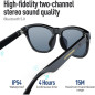 COSMOING Smart Sunglasses: Bluetooth Audio & UV Protection for Outdoor Adventures COSMOING Smart Sunglasses: Bluetooth Audio & UV Protection for Outdoor Adventures