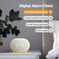 Réveil Reacher: Sons Apaisants, Luminosité Adaptable & Charge USB – Votre Allié Sommeil Idéal! Réveil Reacher: Sons Apaisants, Luminosité Adaptable & Charge USB – Votre Allié Sommeil Idéal!