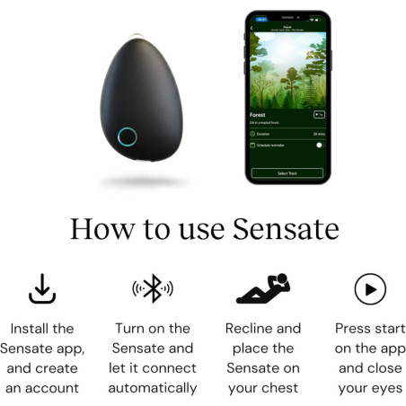 Appareil de Relaxation Sensate | Calme Immédiat & Résilience au Stress