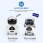 GoolRC Pocket Robot: Your Interactive Mini Companion - Voice, Dance & Fun!