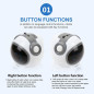 GoolRC Pocket Robot: Your Interactive Mini Companion - Voice, Dance & Fun!