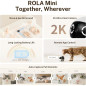 EBO ROLA Mini: 2K Mobile Security Robot with 25-Day Battery & Two-Way Audio EBO ROLA Mini: 2K Mobile Security Robot with 25-Day Battery & Two-Way Audio