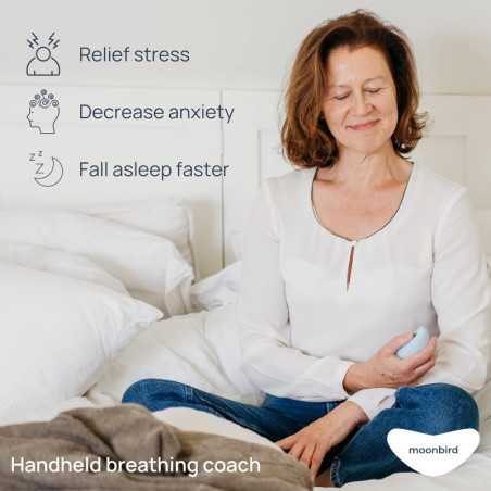 moonbird: Your Pocket-Sized Breathing Coach for Stress & Anxiety Relief + Better Sleep
