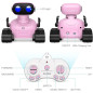 Robot Fille ALLCELE : Jouet RC Rose avec LED, Musique & Télécommande - Cadeau Idéal! Robot Fille ALLCELE : Jouet RC Rose avec LED, Musique & Télécommande - Cadeau Idéal!
