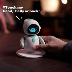 Eilik Interactive Robot Pets: Blue & Pink - Emotions, Games, Perfect Gift!