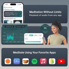 SereniBrain: Smart Meditation Headband - Real-Time Brainwave Feedback for Focus & Relaxation