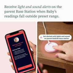 Owlet Dream Duo Smart Baby Monitor: Dream Sock & Cam for Peace of Mind