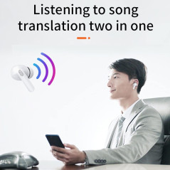 Écouteurs Traducteurs 114 Langues, Bluetooth, Son HD