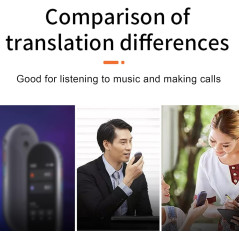 Écouteurs Traducteurs 114 Langues, Bluetooth, Son HD