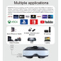 Lunettes Vidéo HD 120 Portables VISIONHMD: Écran Immersion Totale, Batterie Longue Durée Lunettes Vidéo HD 120 Portables VISIONHMD: Écran Immersion Totale, Batterie Longue Durée