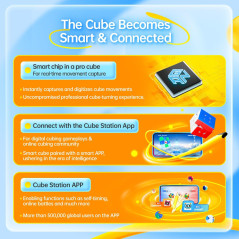 GAN 356 i Carry 2  Cube Bluetooth Intelligent avec 700 Heures d’Autonomie