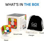 GoCube Edge Full Pack : Le Rubiks Cube Connecté et Intelligent pour Apprendre et Samuser!