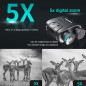 Jumelles de Vision Nocturne 1080p EliteZ: Zoom 5X, Infrarouge, Idéales pour la Chasse et lObservation! Jumelles de Vision Nocturne 1080p EliteZ: Zoom 5X, Infrarouge, Idéales pour la Chasse et lObservation!