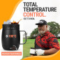 Tasse Chauffante Intelligente HOT KUP: Contrôle de Température Parfait, 14oz - Noir Élégant Tasse Chauffante Intelligente HOT KUP: Contrôle de Température Parfait, 14oz - Noir Élégant