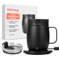 Tasse Chauffante Intelligente HOT KUP: Contrôle de Température Parfait, 14oz - Noir Élégant Tasse Chauffante Intelligente HOT KUP: Contrôle de Température Parfait, 14oz - Noir Élégant