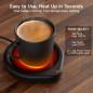 Oracer Smart Mug Warmer: Keep Your Coffee Hot at Home or Office - Auto Shut-Off & Adjustable Temp Oracer Smart Mug Warmer: Keep Your Coffee Hot at Home or Office - Auto Shut-Off & Adjustable Temp