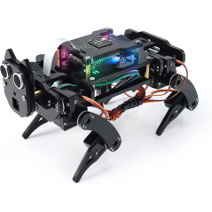 Smart Robot Dog Kit – With camera, sensors, app control & coding fun for STEM learning!