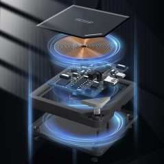 Chauffe-Tasse Intelligent 2-en-1: Café Chaud & Charge USB Rapide - Arrêt Auto, Idéal Cadeau!
