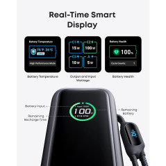 Anker 25,000mAh Power Bank — 100W fast charging with built-in cables for all your devices!