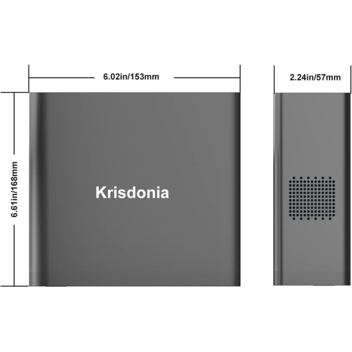 Krisdonia Batterie Externe 40000mAh 130W: Charge Rapide USB-C 100W & Prise Secteur - Lénergie Nomade Ultime! Krisdonia Batterie Externe 40000mAh 130W: Charge Rapide USB-C 100W & Prise Secteur - Lénergie Nomade Ultime!