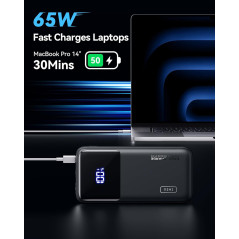 INIU 65W Portable Charger: Power Up Your Laptop, Steam Deck & More! 20000mAh Fast Charging