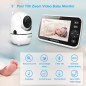 HelloBaby 5 No WiFi Baby Monitor: 30H Battery, Remote Pan-Tilt-Zoom, Secure & Hack-Proof! HelloBaby 5 No WiFi Baby Monitor: 30H Battery, Remote Pan-Tilt-Zoom, Secure & Hack-Proof!