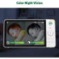 LeapFrog Babyphone HD 7 360° : Vision Nocturne Couleur, Zoom 8x, Berceuses & Communication Bidirectionnelle LeapFrog Babyphone HD 7 360° : Vision Nocturne Couleur, Zoom 8x, Berceuses & Communication Bidirectionnelle