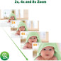 LeapFrog Babyphone HD 7 360° : Vision Nocturne Couleur, Zoom 8x, Berceuses & Communication Bidirectionnelle LeapFrog Babyphone HD 7 360° : Vision Nocturne Couleur, Zoom 8x, Berceuses & Communication Bidirectionnelle