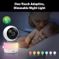 LeapFrog Babyphone HD 7 360° : Vision Nocturne Couleur, Zoom 8x, Berceuses & Communication Bidirectionnelle LeapFrog Babyphone HD 7 360° : Vision Nocturne Couleur, Zoom 8x, Berceuses & Communication Bidirectionnelle