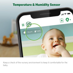 LeapFrog Scout LF2911 — 1080p HD baby monitor with WiFi remote, 360° view, 2-way talk, night vision & lullabies!