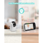 UKSUP 5 Baby Monitor: See, Hear & Soothe Your Baby - Night Vision, 2-Way Talk, Long Battery UKSUP 5 Baby Monitor: See, Hear & Soothe Your Baby - Night Vision, 2-Way Talk, Long Battery