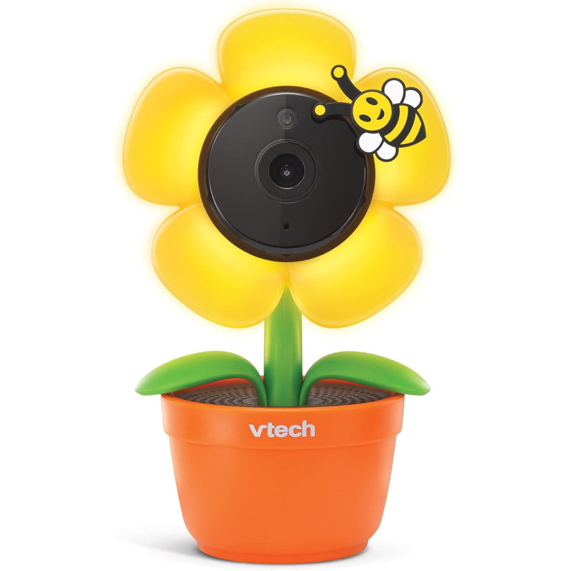 VTech RM9751 Wi-Fi Baby Camera, 1080p HD, Privacy Cover, Night Vision, Soothing Sounds, Two-Way Talk, Night Light