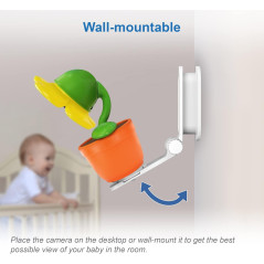 VTech Smart Baby Monitor: 1080p HD Camera with Privacy Cover, Night Vision & Two-Way Talk