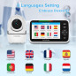 HelloBaby 5 Monitor: 30H Battery, Pan/Tilt/Zoom, Night Vision - Secure, No WiFi! HelloBaby 5 Monitor: 30H Battery, Pan/Tilt/Zoom, Night Vision - Secure, No WiFi!