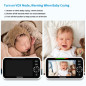 HelloBaby 5 Monitor: 30H Battery, Pan/Tilt/Zoom, Night Vision - Secure, No WiFi! HelloBaby 5 Monitor: 30H Battery, Pan/Tilt/Zoom, Night Vision - Secure, No WiFi!