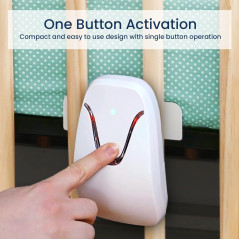 Babysense 7 Breathing Monitor — No contact, no WiFi, full crib coverage for safe, stress-free monitoring!